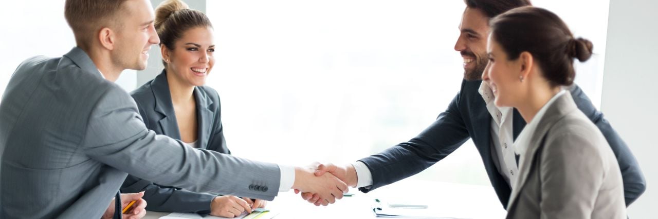 business owners having an agreement with Managed IT Providers