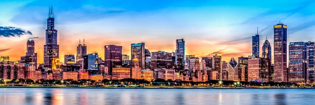 the chicago skyline