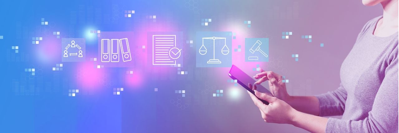 a person holding a tablet checking the challenges of SOC 2 compliance