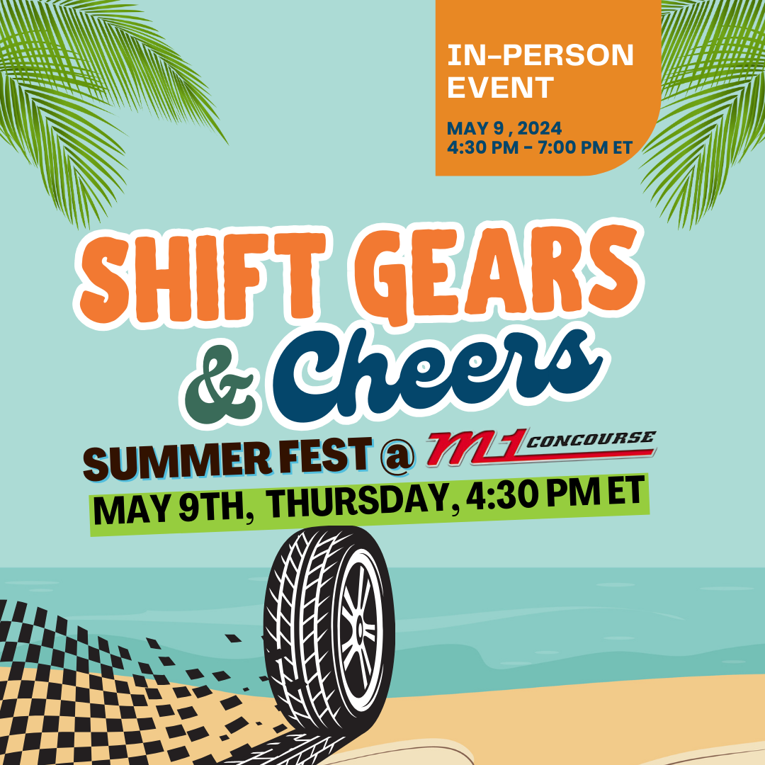 Shift Gears & Cheers: Summer Fest @ M1 Concourse (Garage 158)