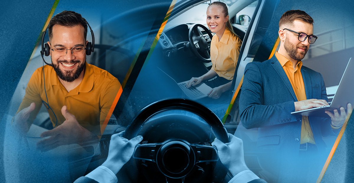 Comparison of managed IT, co-managed IT, and in-house IT models supporting automotive dealership operations.