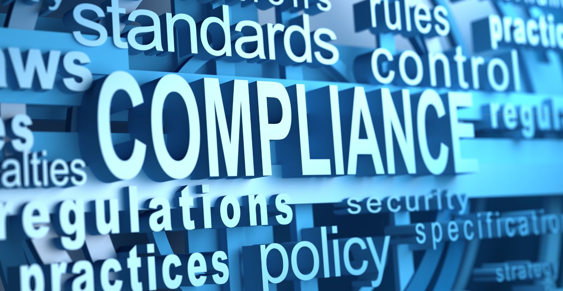 the word compliance among different words