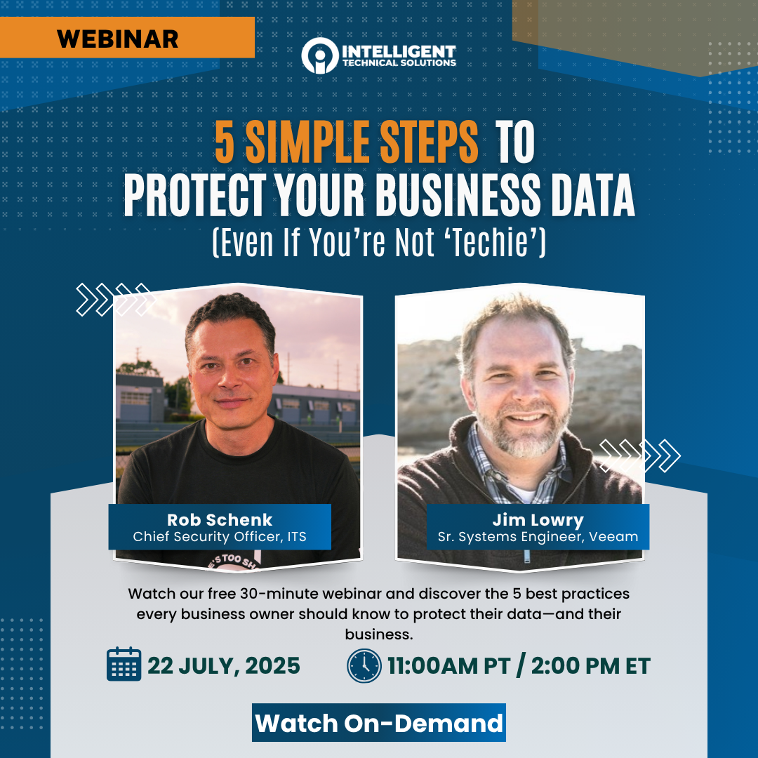 5 Simple Steps to Protect Your Business Data (Even If You're Not 