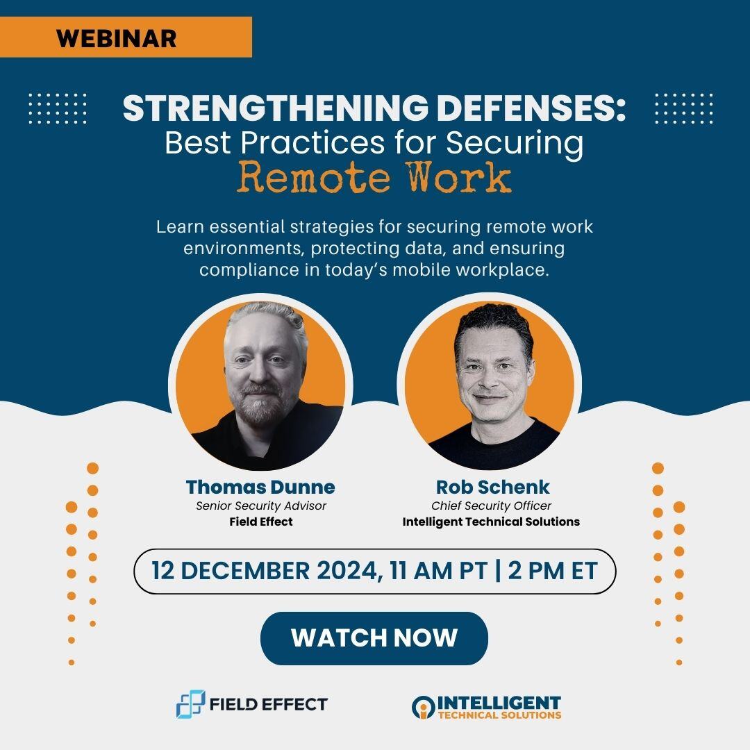 Strengthening Defenses: Best Practices for Securing Remote Work