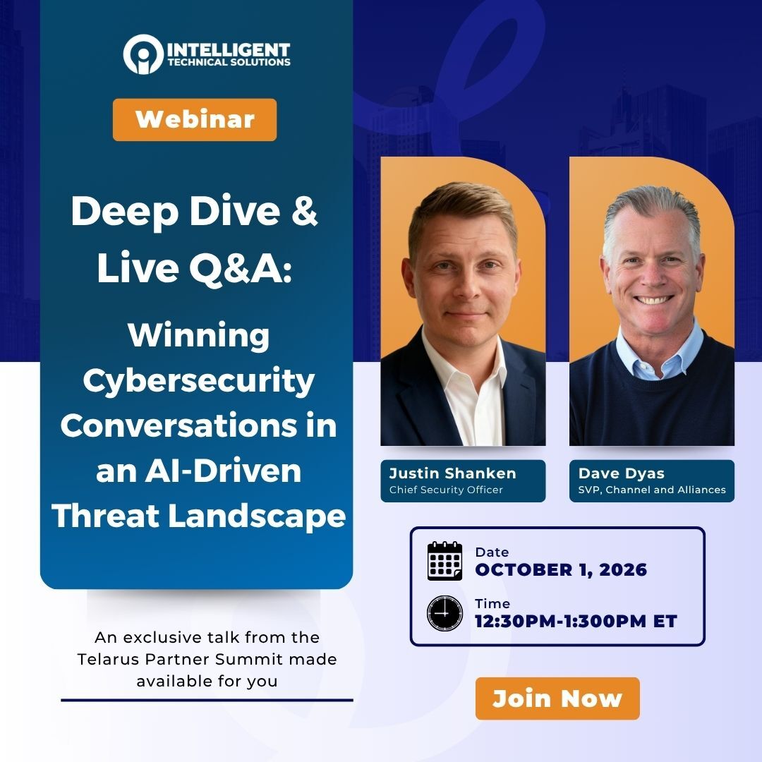 A Deep Dive & Q&A: winning cybersecurity conversations in an AI-driven threat landscape event graphic