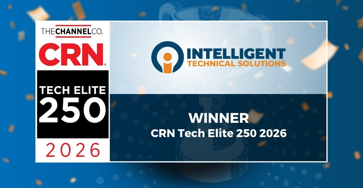 ITS recognized as CRN Tech Elite 250 winner for 2026, highlighting advanced IT certifications and industry leadership.
