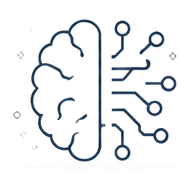 Brain wired to a circuit