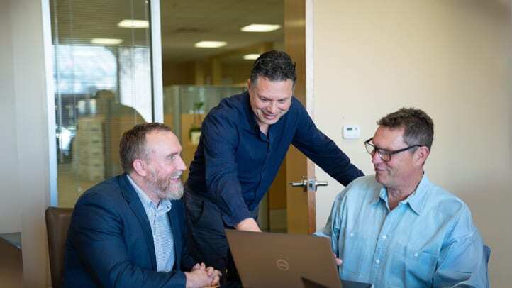 MSP leaders discussing a partnership