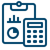 Billing and accounting icon