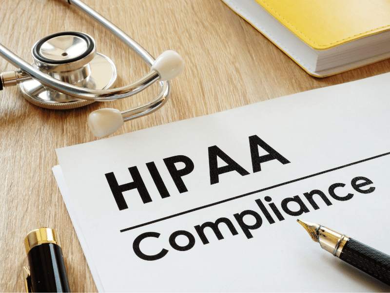 A healthcare administrator on a call with an IT consultant