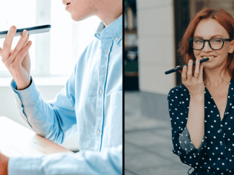 Microsoft Teams Walkie Talkie on a mobile device