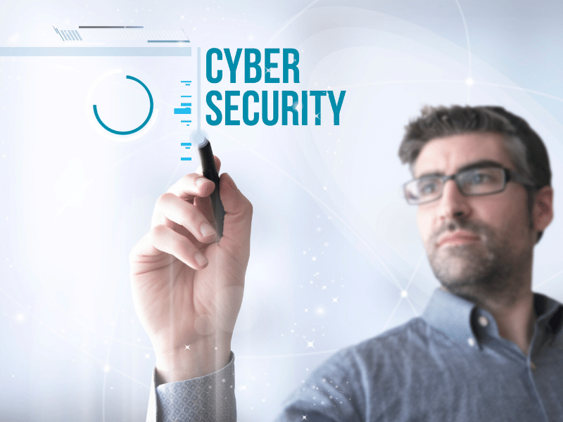 Illustration of industries facing cybersecurity risk