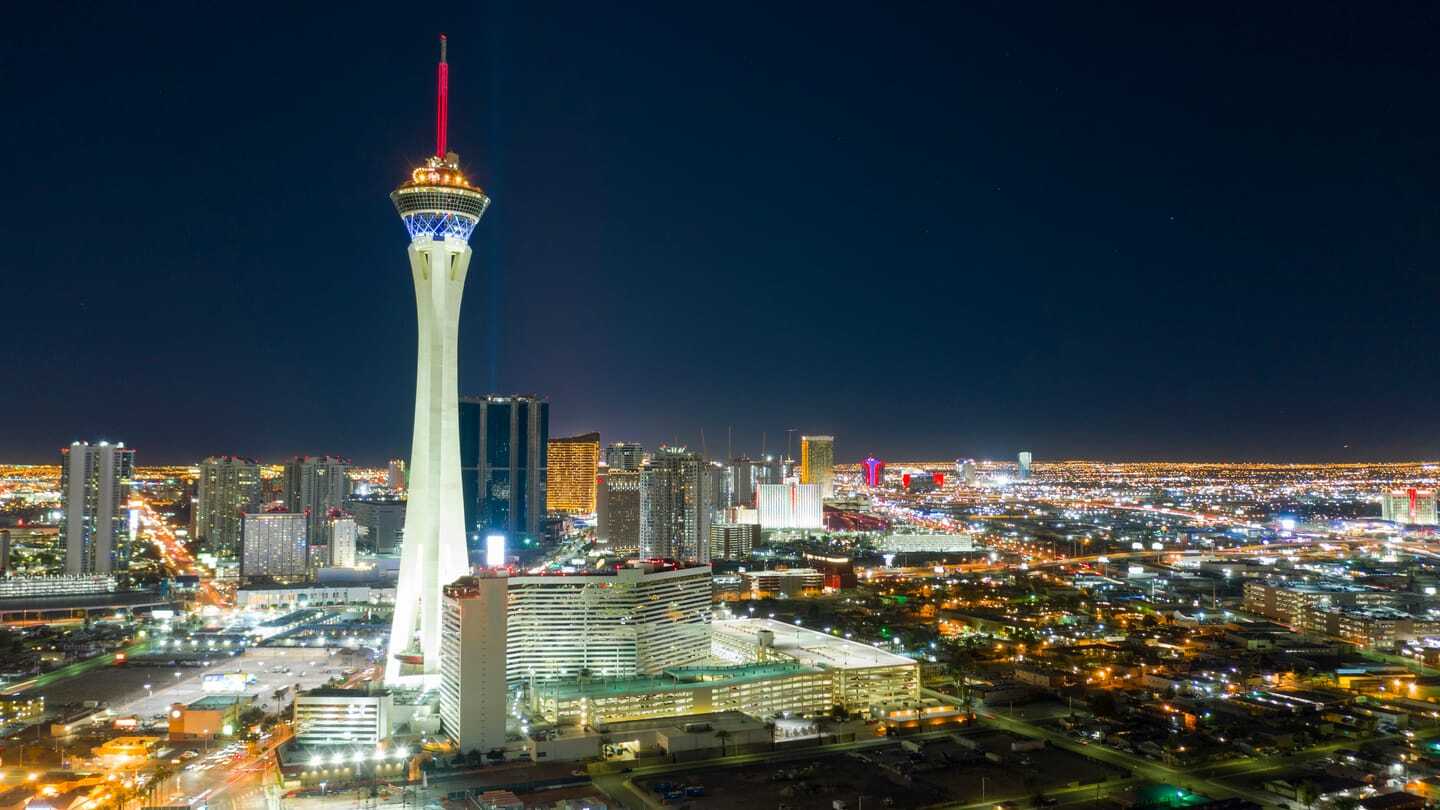 Downtown Las Vegas skyline