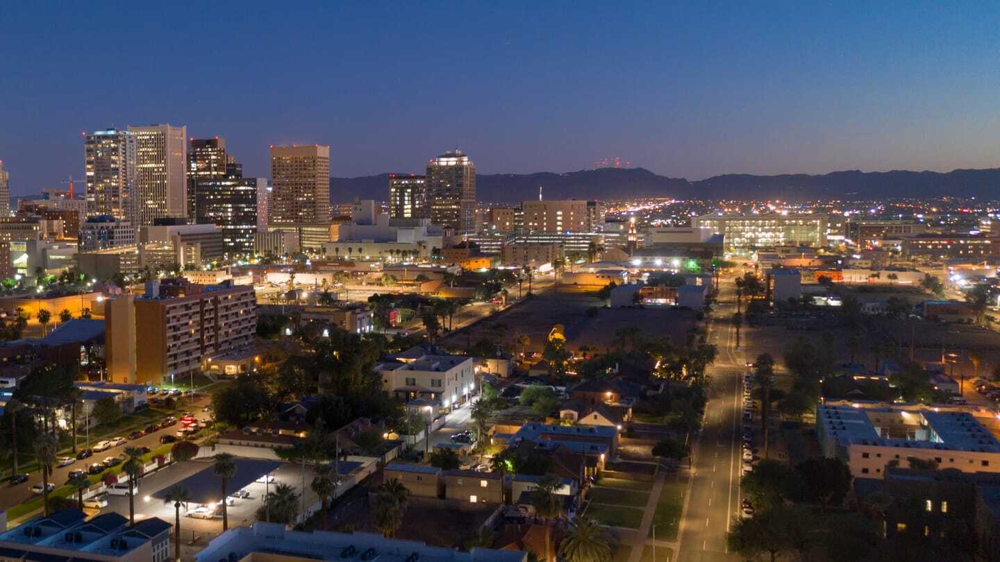 Downtown Phoenix skyline